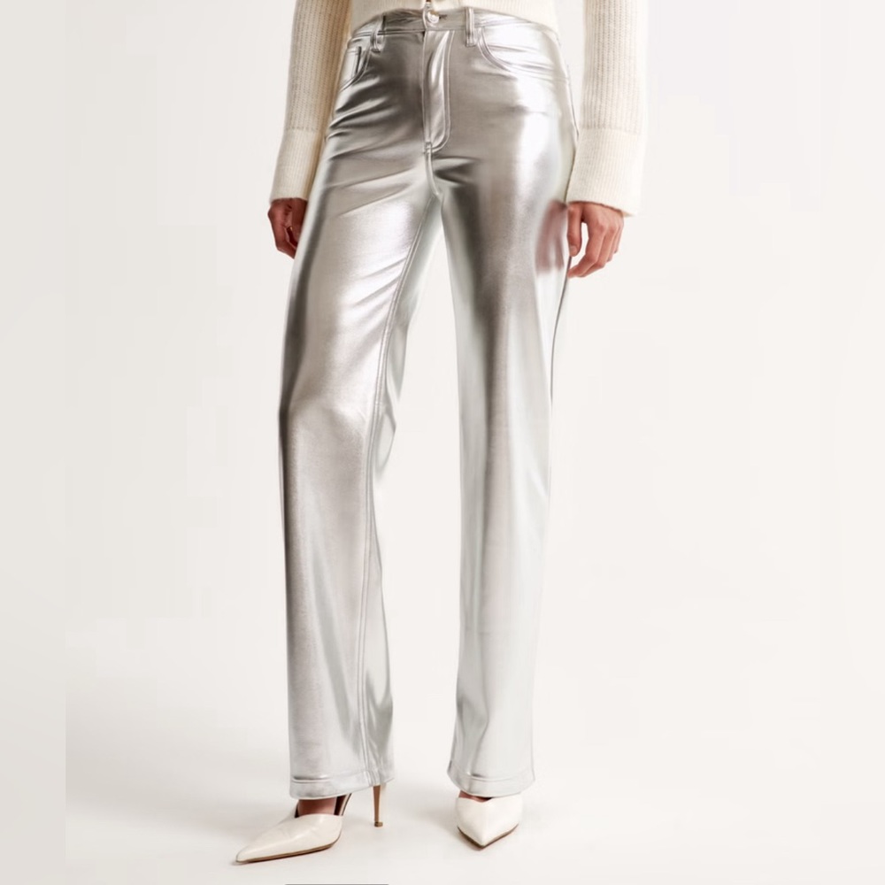 Abercrombie & Fitch Silver Pant